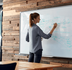 Magnetic white board Nobo Whiteboard Premium Plus enamel 150x120cm