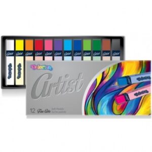 Artist Soft Pastels 12 colours