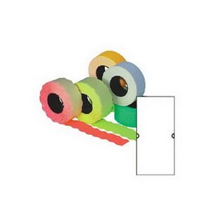 Price labels PERM 21.5x12mm,white, rectangular, 5pcs./pack.
