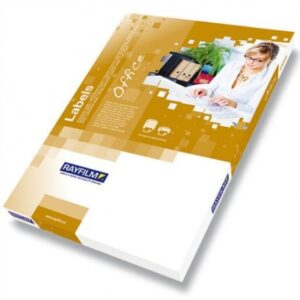 Rayfilm LASER Paper Self-Adhesive Labels Kraft Brown ribbed A4 50 sheets