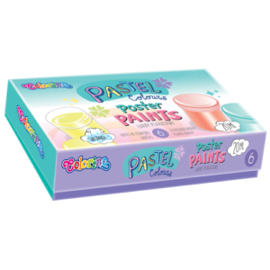 Colorino Pastel Paster paints 20 ml 6 colours
