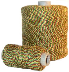 Notary threads, 350m, Yellow/Green/Red 1117-012