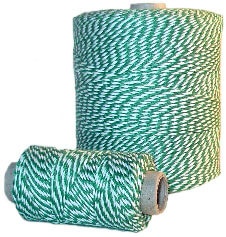 Notary threads, 350m, green / white 1117-011