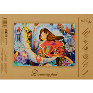 Drawing pad SMLT A4, 20sheets 120g