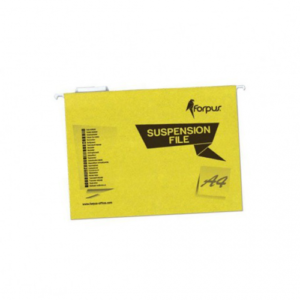 Hanging file folder Forpus, A4, Yellow